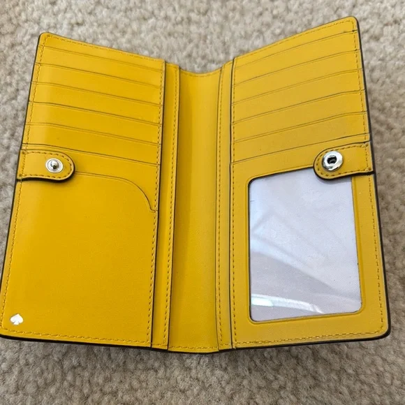 Kate Spade Yellow Wallet - Picture 3 of 3